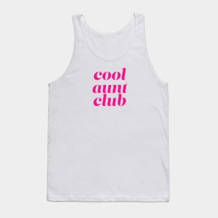 Groovy Cool Aunt Club Tank Top